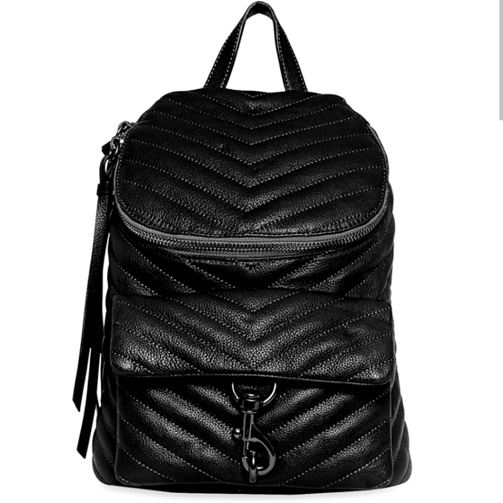 Quilted Leather Backpack